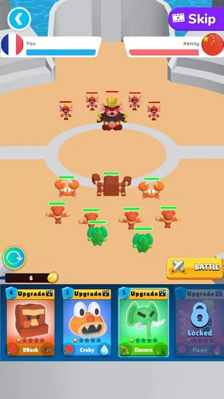 Monsters Tactics ภาพหน้าจอ 1