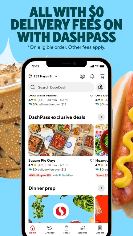 DoorDash ภาพหน้าจอ 3