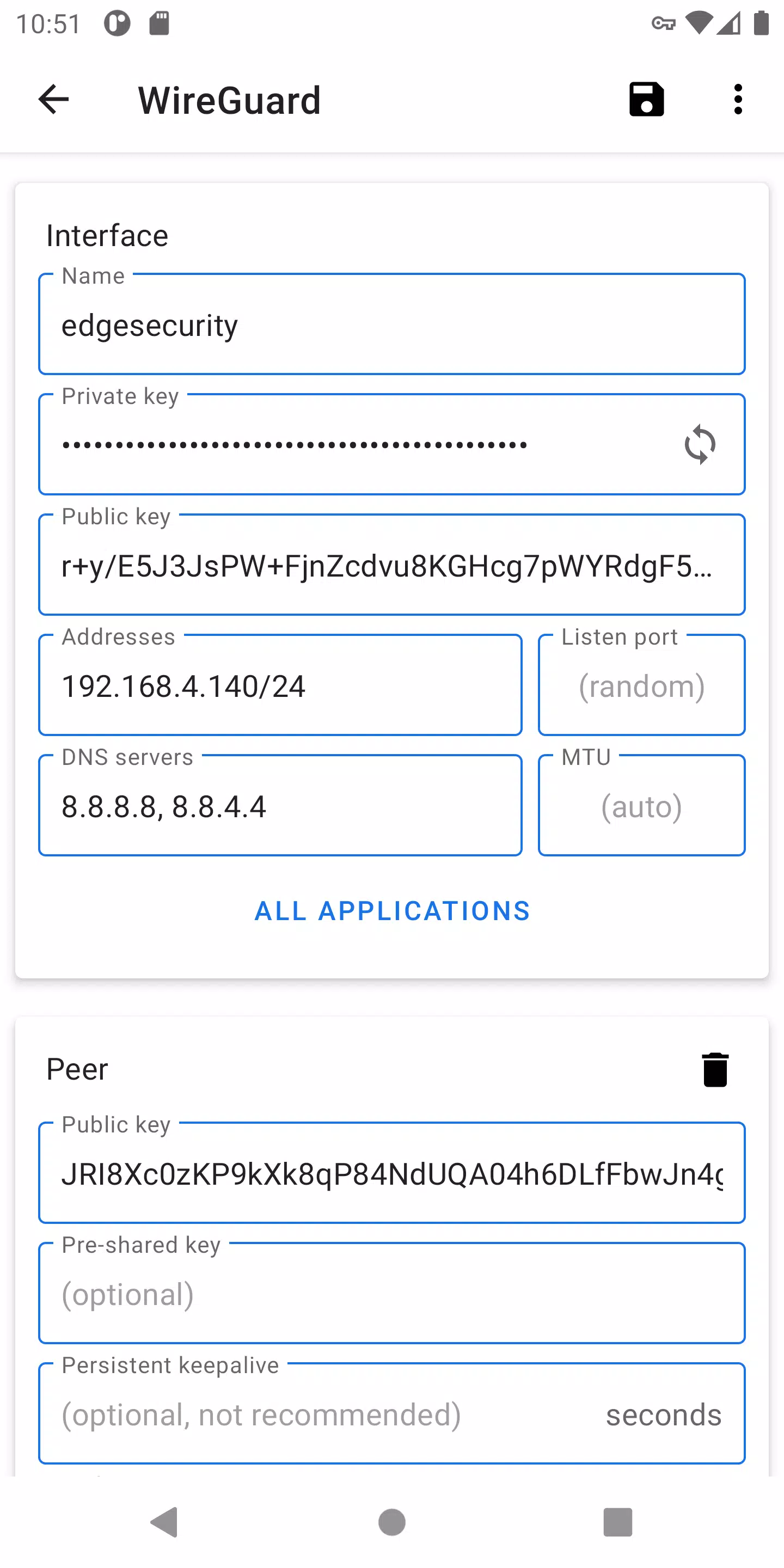 WireGuard Capture d'écran 2