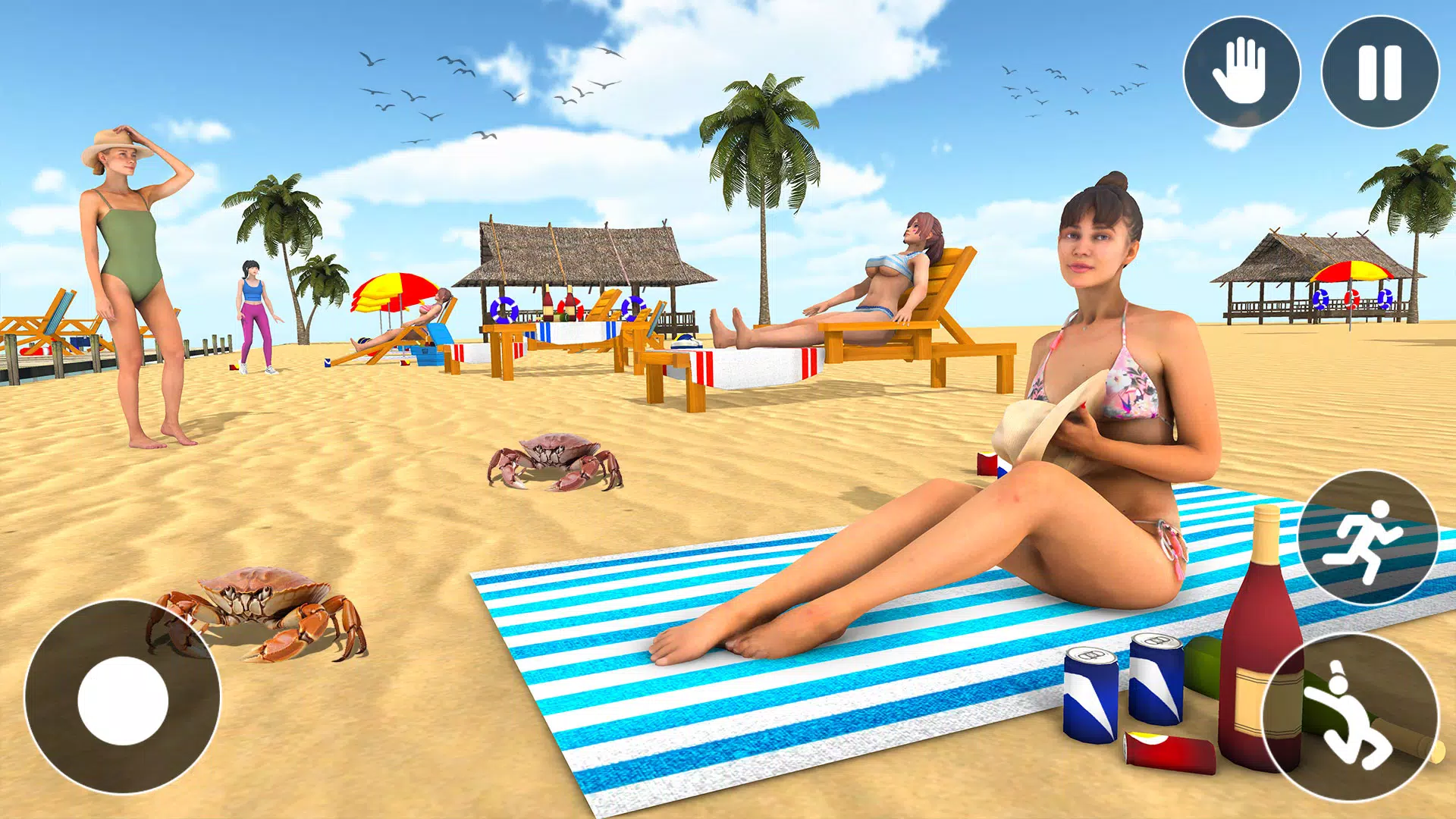 Grand Beach Club Simulator 3D Ảnh chụp màn hình 3