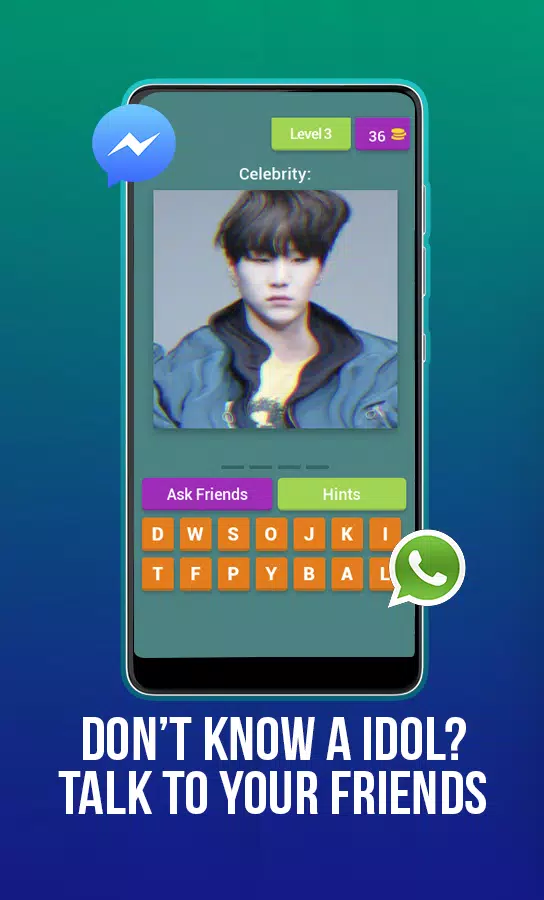 Kpop Idol Quiz ဖန်သားပြင်ဓာတ်ပုံ 3