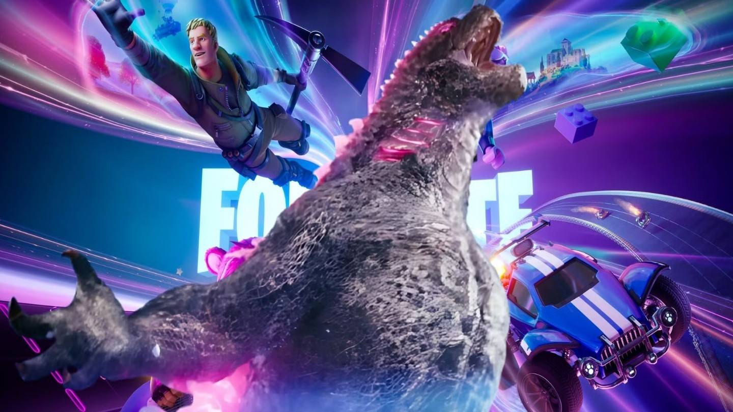 ボスの戦い、メカゴジラとコング：FortniteとMonsterverseのコラボレーションの詳細