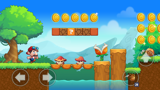 Mino's World - Run n Jump Game ဖန်သားပြင်ဓာတ်ပုံ 0