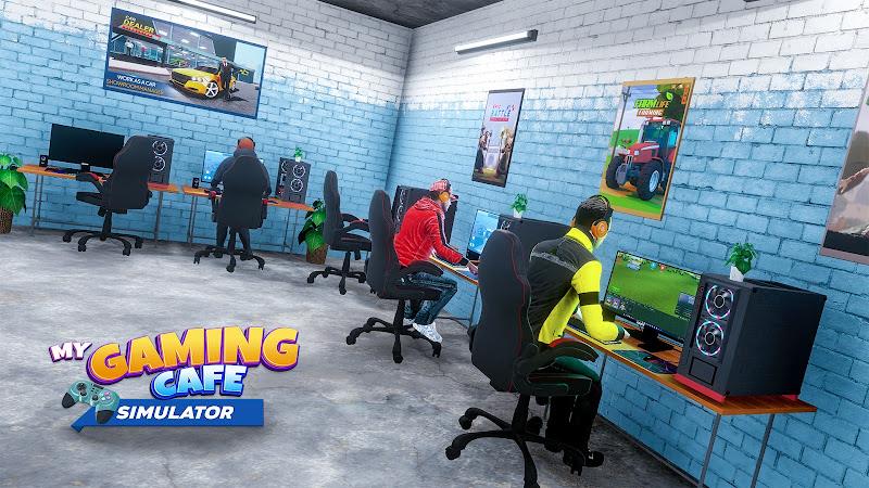 My Gaming Cafe Simulator ဖန်သားပြင်ဓာတ်ပုံ 0