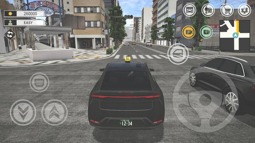 Japan Taxi Simulator : Driving Ảnh chụp màn hình 3