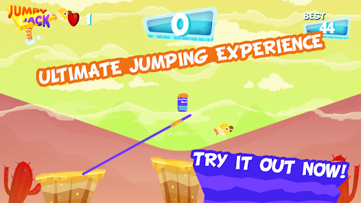 Jumpy Jack - Mighty Hero Mod Tangkapan skrin 0