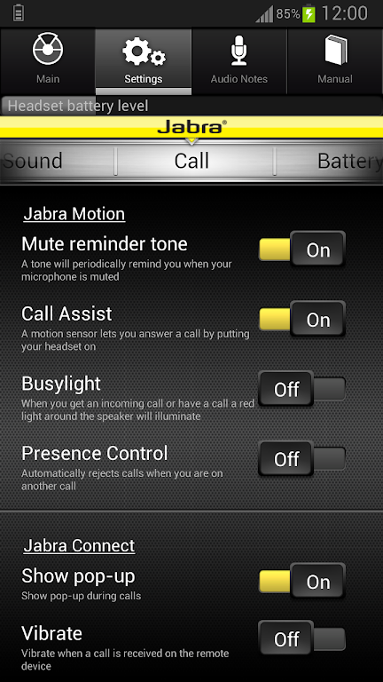 Jabra CONNECT應用截圖第2張