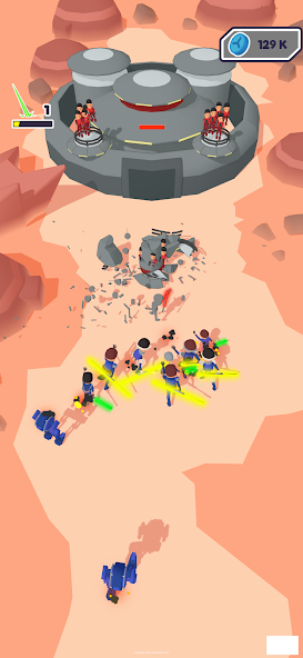 Space Army: Universe Clash Mod Tangkapan skrin 3