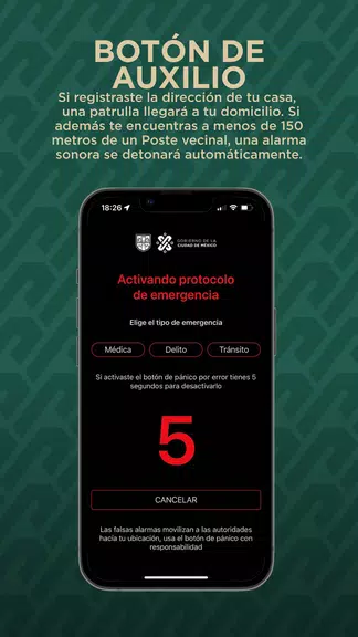 App CDMX ဖန်သားပြင်ဓာတ်ပုံ 3