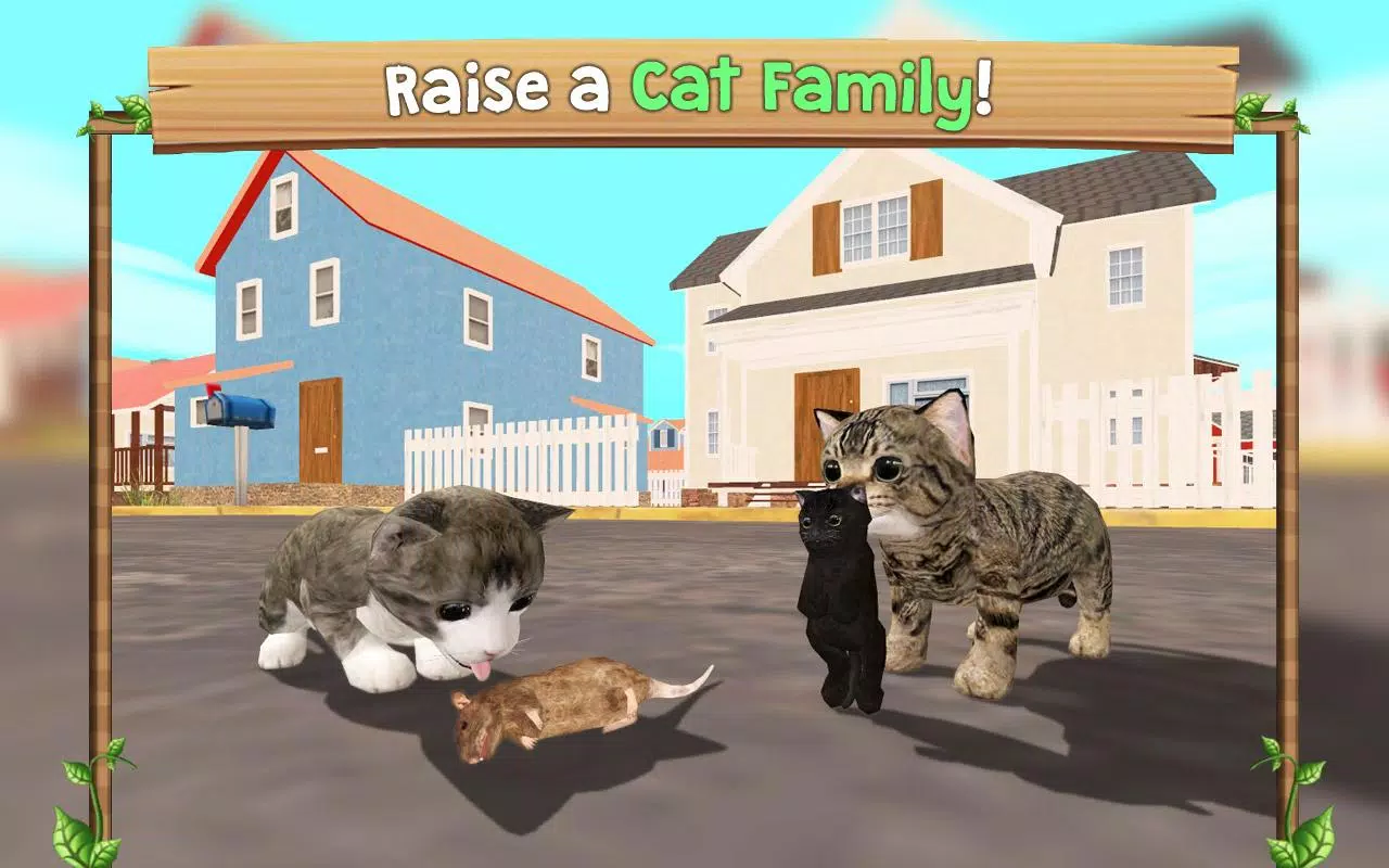 Cat Sim Online: Play with Cats Ekran Görüntüsü 0