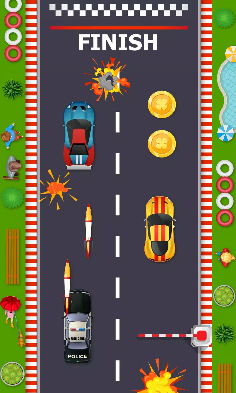 Car Racing Games for Kids Ekran Görüntüsü 2