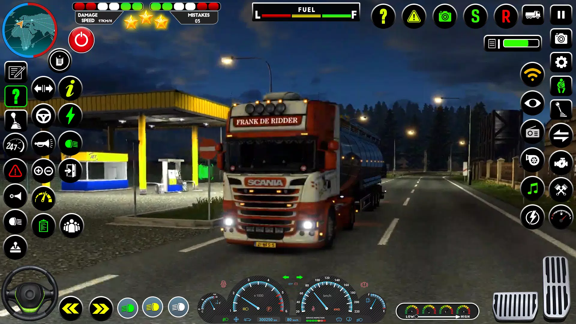 Euro Truck Driving Games Captura de tela 3