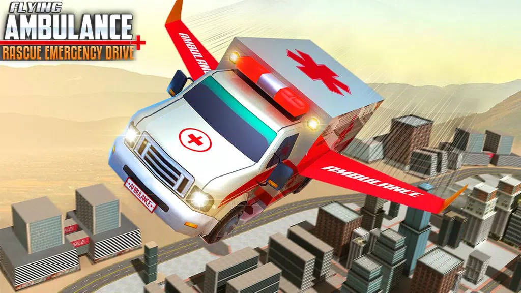 Flying Ambulance Rescue Drive ภาพหน้าจอ 2