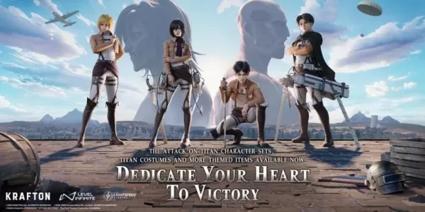 PUBG Mobile Unveils New Attack on Titan Crossover with Iconic Characters