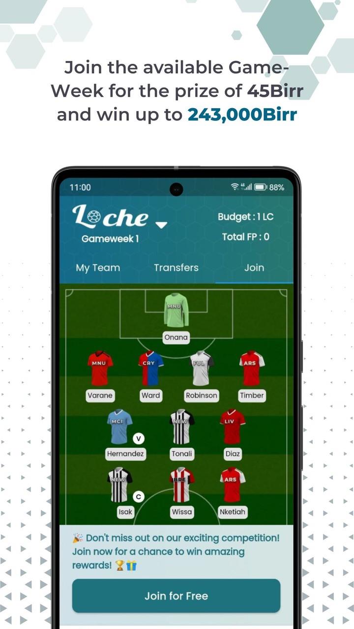 Schermata Loche Fantasy Football 2