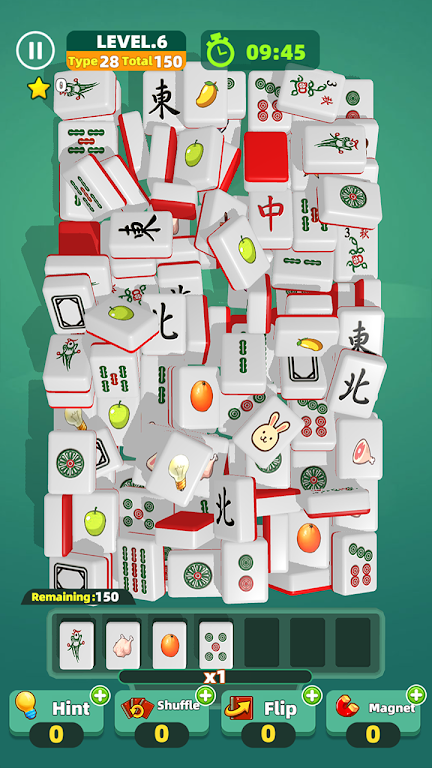 Mahjong Tile 3D স্ক্রিনশট 0