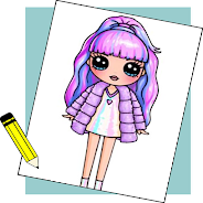 Schermata How To Draw Doll 0