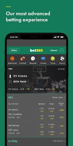 bet365 Sports Betting (CA) 스크린샷 0