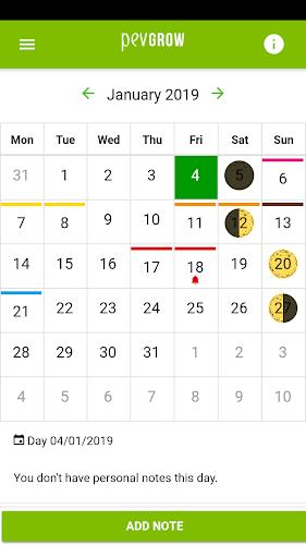 Marijuana Lunar Calendar ภาพหน้าจอ 0