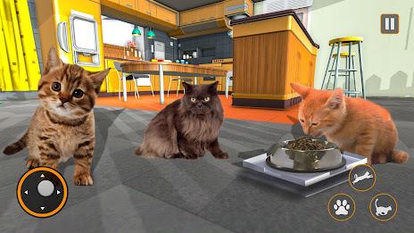 Cat Simulator Games 2023 ဖန်သားပြင်ဓာတ်ပုံ 3