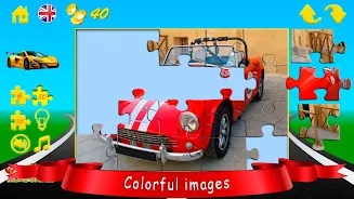 Puzzles cars Zrzut ekranu 3