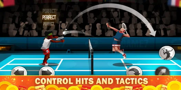Badminton League MOD Скриншот 0