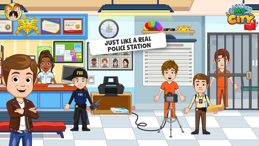 My City: Police Game for Kids Ảnh chụp màn hình 2