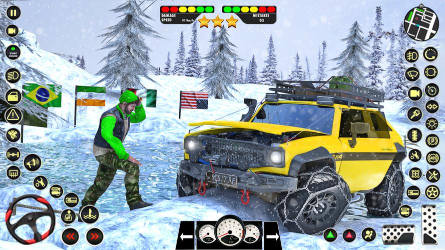 US Offroad Fury Car Driving 3D Capture d'écran 1