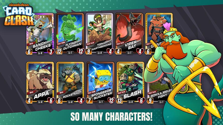 Nickelodeon Card Clash Ekran Görüntüsü 1