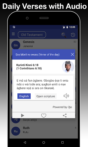 Yoruba & English Bible - With Full Offline Audio ဖန်သားပြင်ဓာတ်ပုံ 1