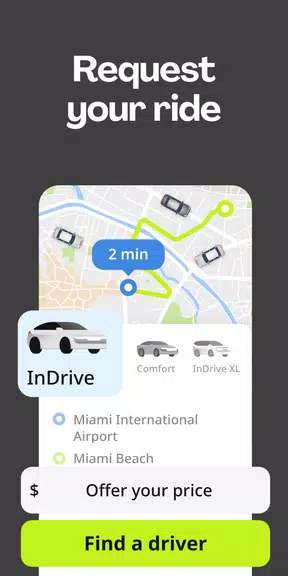 inDrive. Rides at your price Capture d'écran 1