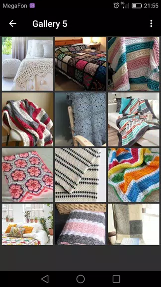 Crochet Blanket Patterns Schermafbeelding 1