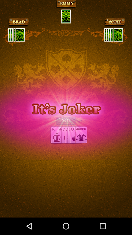 Old maid for Mobile(the card game) Tangkapan skrin 1
