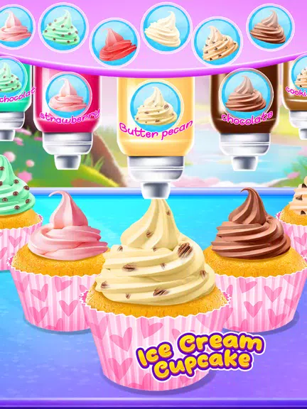 Cupcake Maker: Unicorn Cupcake Ekran Görüntüsü 3