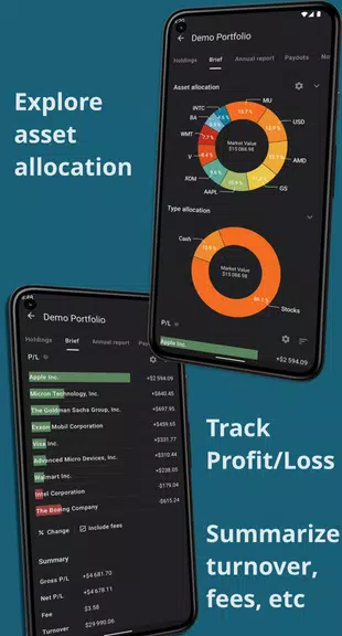 Investing portfolio tracker 스크린샷 2