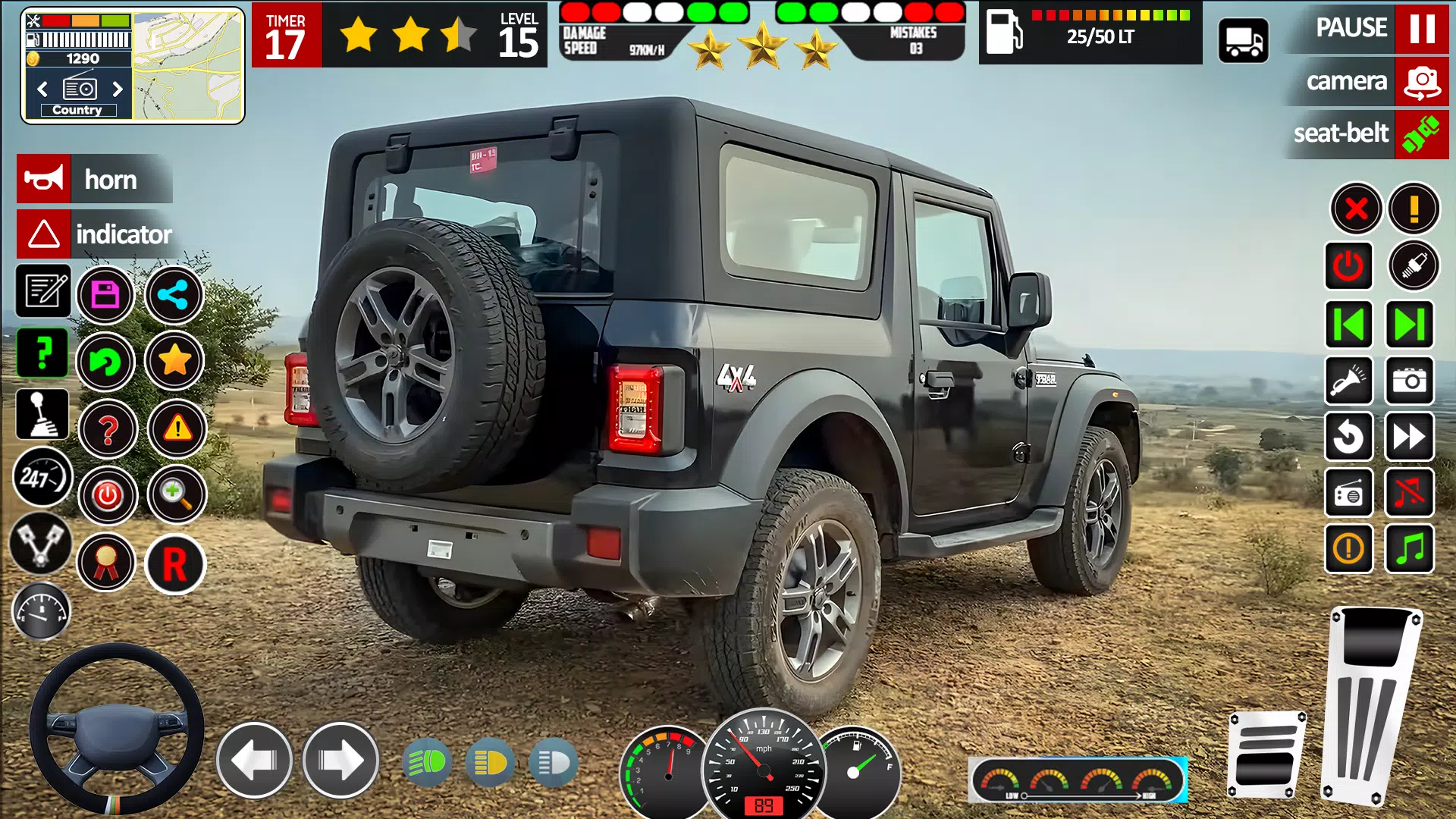 Jeep Driving Game 3d Simulator Tangkapan skrin 0