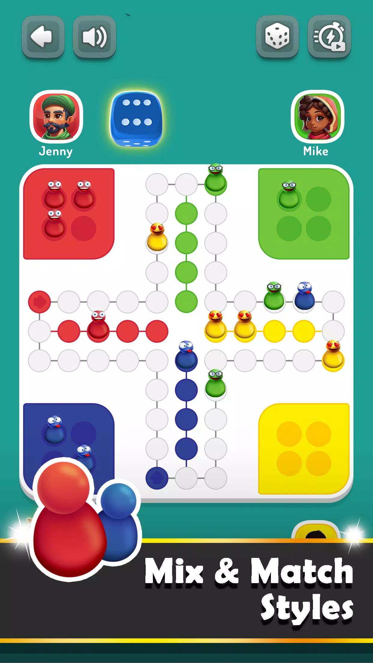 Ludo Trouble Ekran Görüntüsü 3