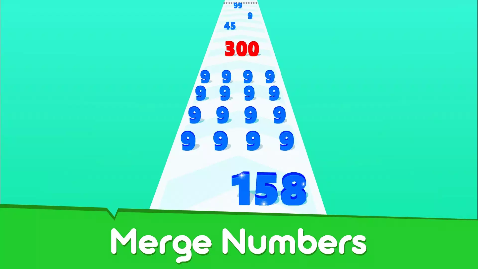 Run & Merge Numbers Game Capture d'écran 0