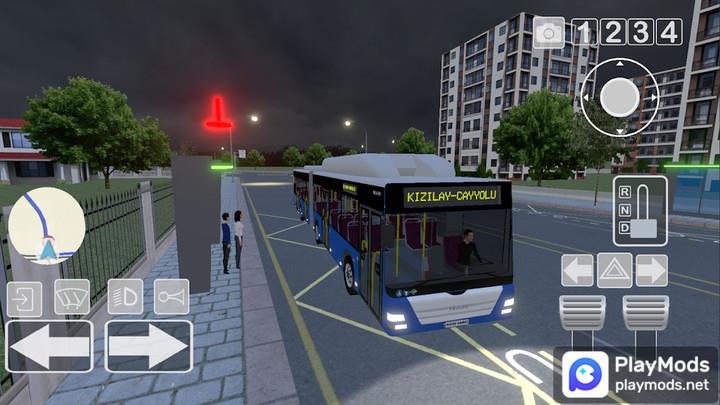 City Bus Simulator 2 ဖန်သားပြင်ဓာတ်ပုံ 1