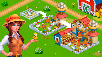 Idle Farmer: Mine Game ภาพหน้าจอ 1