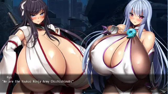 Big Breasts Ninpo Chichi Shinobi Schermafbeelding 1