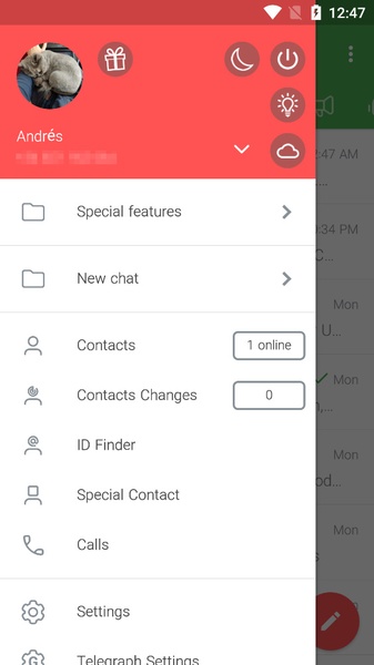 Graph Messenger Ảnh chụp màn hình 3