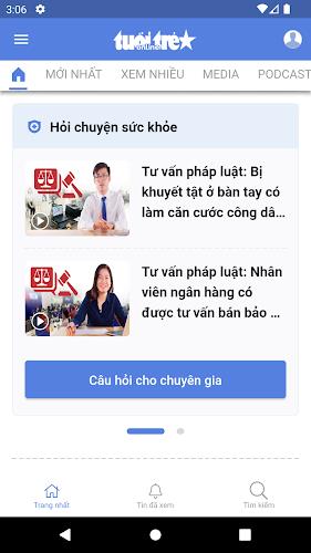 Tuổi Trẻ Online Tangkapan skrin 1