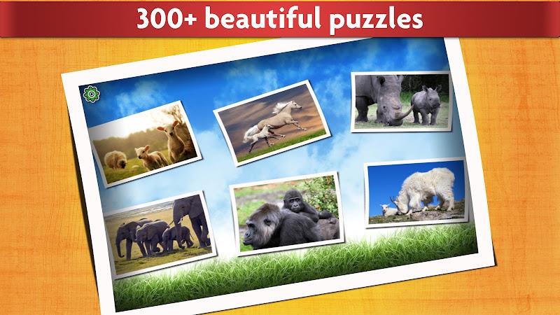 Baby Animal Jigsaw Puzzles स्क्रीनशॉट 1