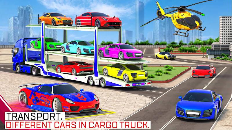 Car Transport Truck Games ภาพหน้าจอ 2