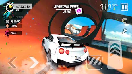 Car Stunt Races: Mega Ramps Schermafbeelding 0