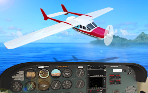 Aero Flight Landing Simulator Ảnh chụp màn hình 1