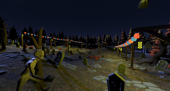 Ghoulish Golf: Broomstick Bonanza Schermafbeelding 1