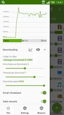 Advanced Download Manager ภาพหน้าจอ 1