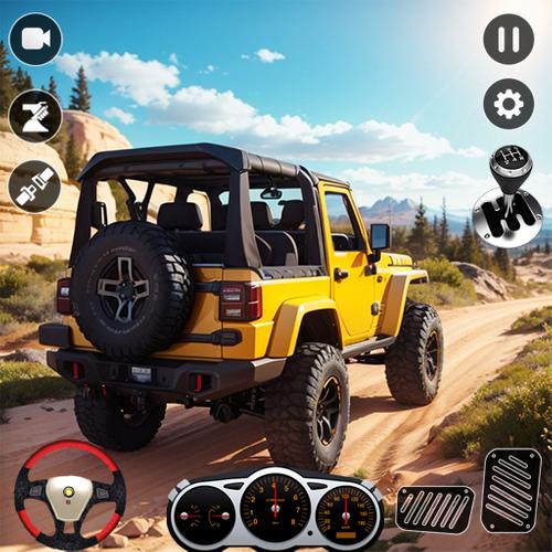Offroad 4x4 Jeep Driving Games应用截图第0张